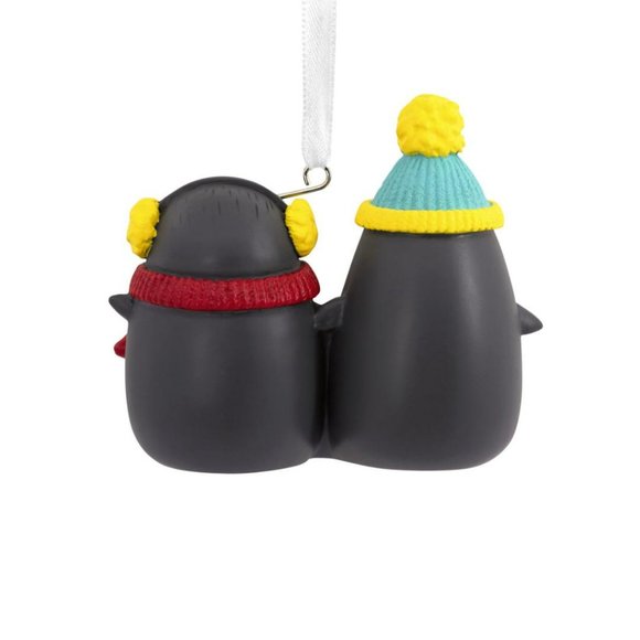 **NEW** Hallmark Our First Christmas Penguins 2021 Christmas Ornament - Picture 3 of 4